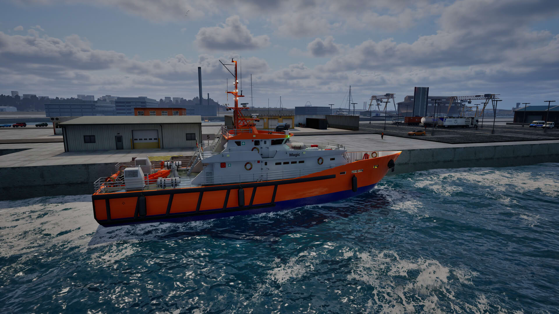 Screenshot for Professional Ship Simulator