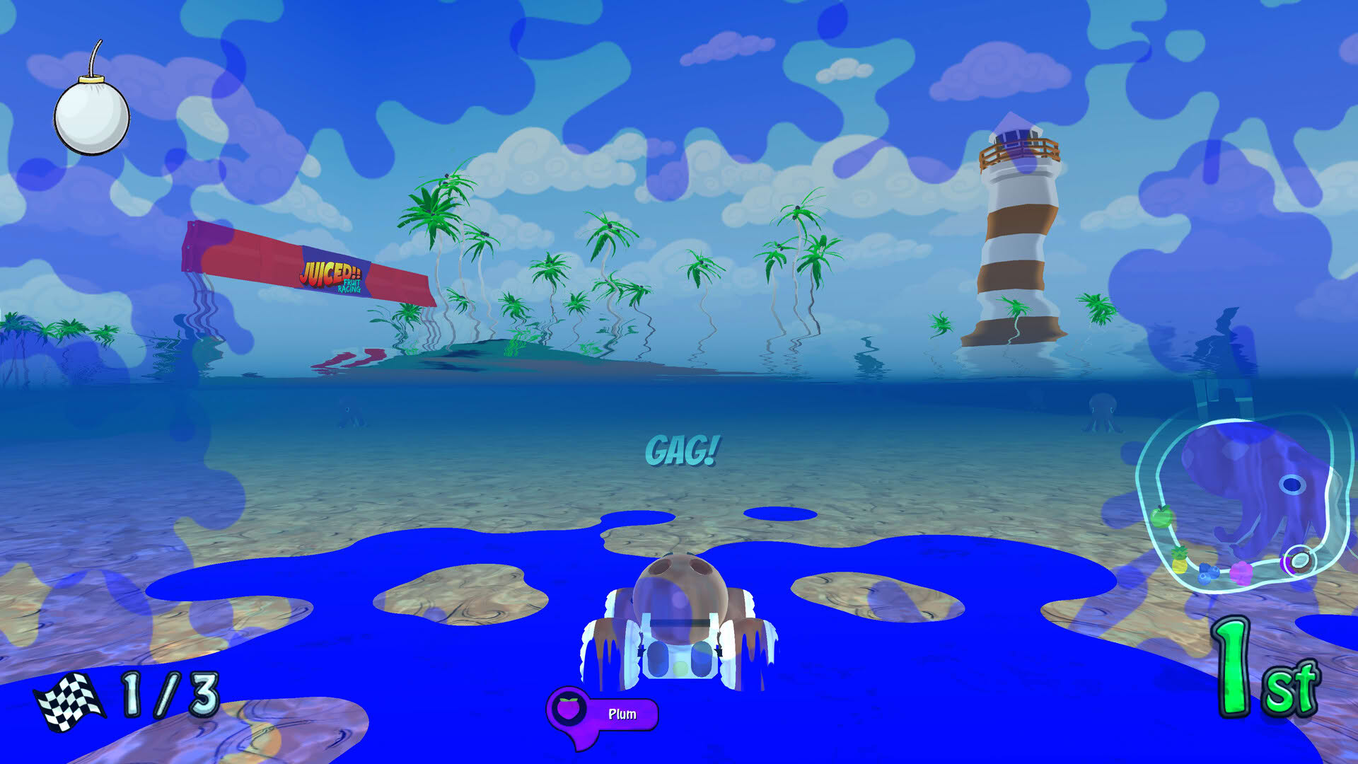 Screenshot for Juiced Fruit Racing