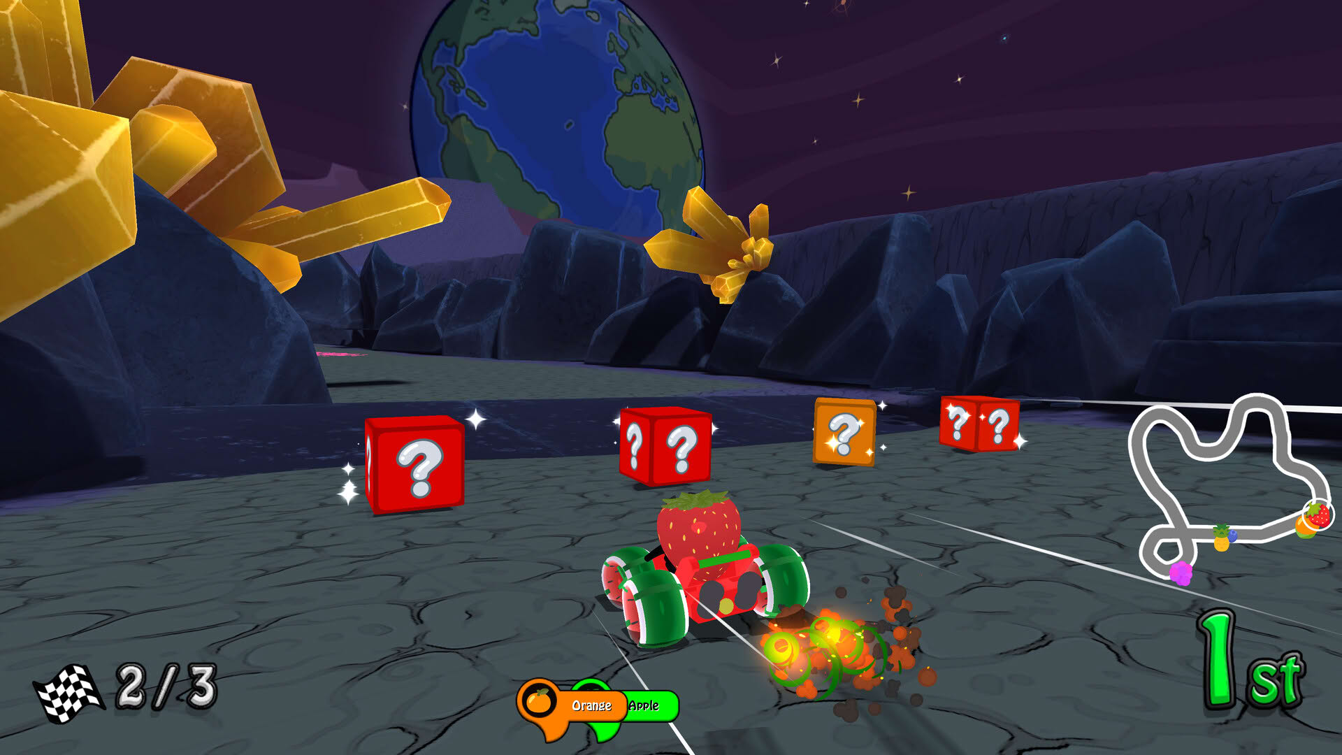 Screenshot for Juiced Fruit Racing