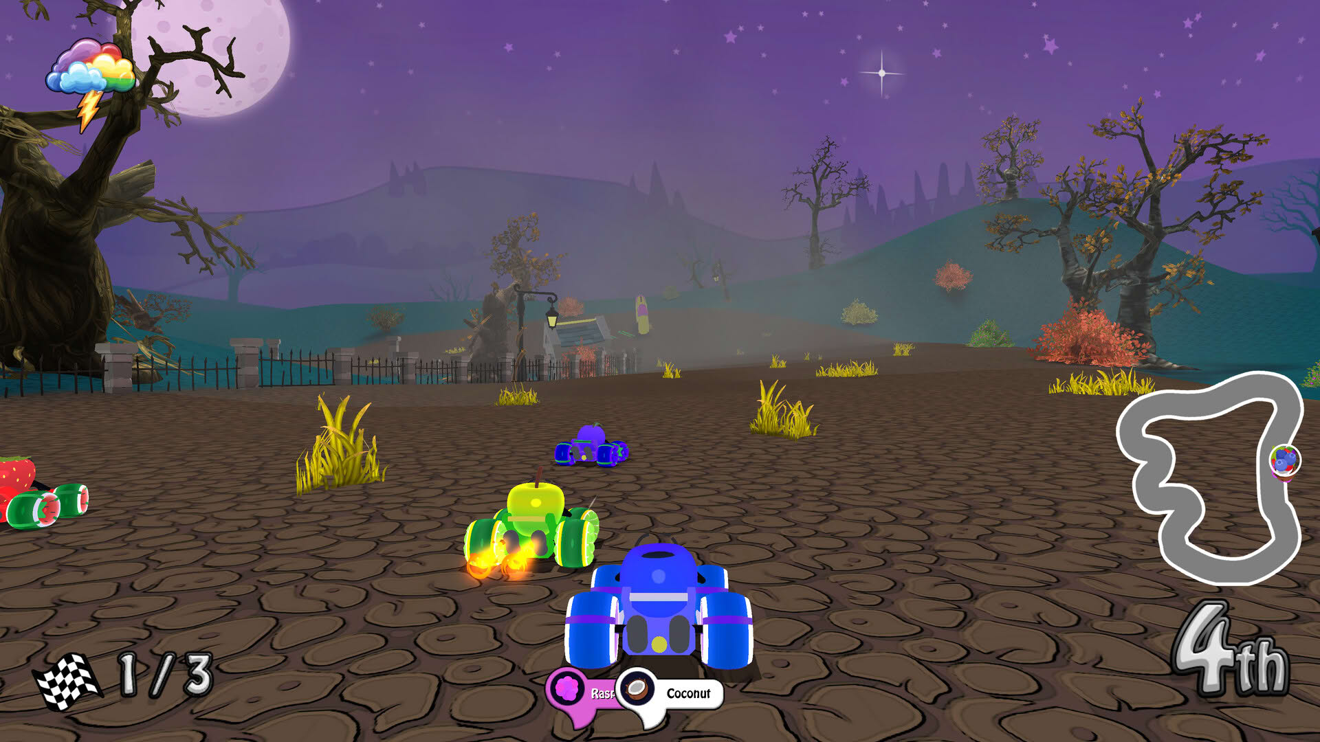 Screenshot for Juiced Fruit Racing