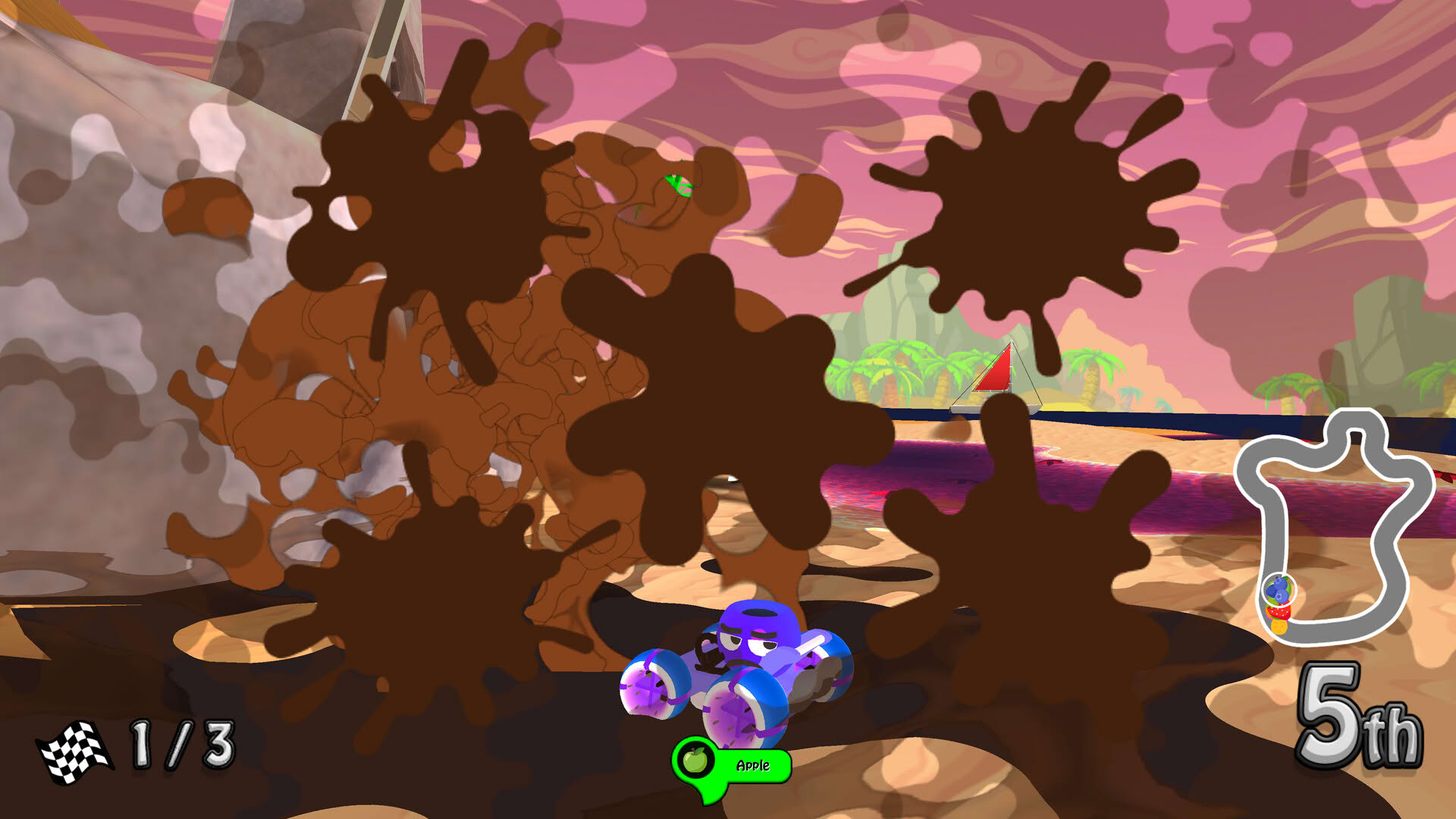 Screenshot for Juiced Fruit Racing