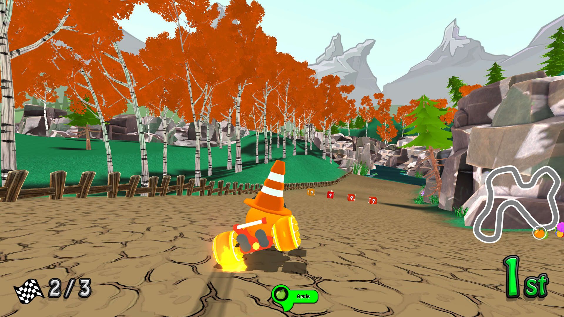 Screenshot for Juiced Fruit Racing