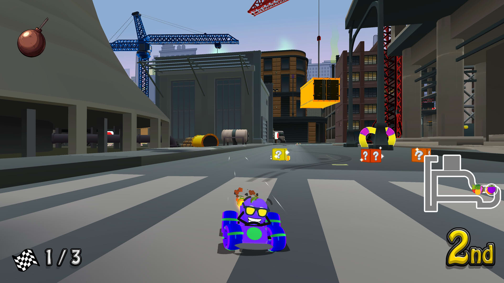 Screenshot for Juiced Fruit Racing
