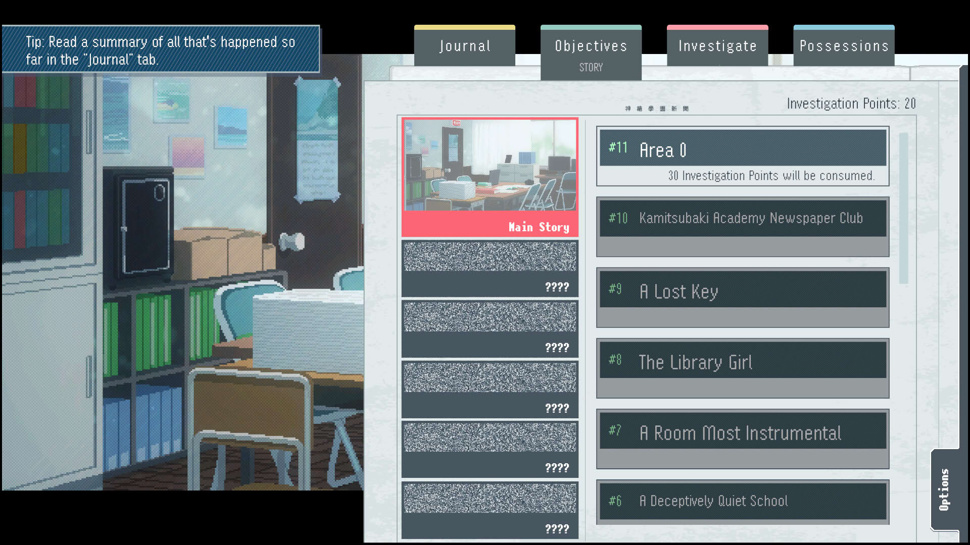 Screenshot for Kamitsubaki Academy Newspaper Club