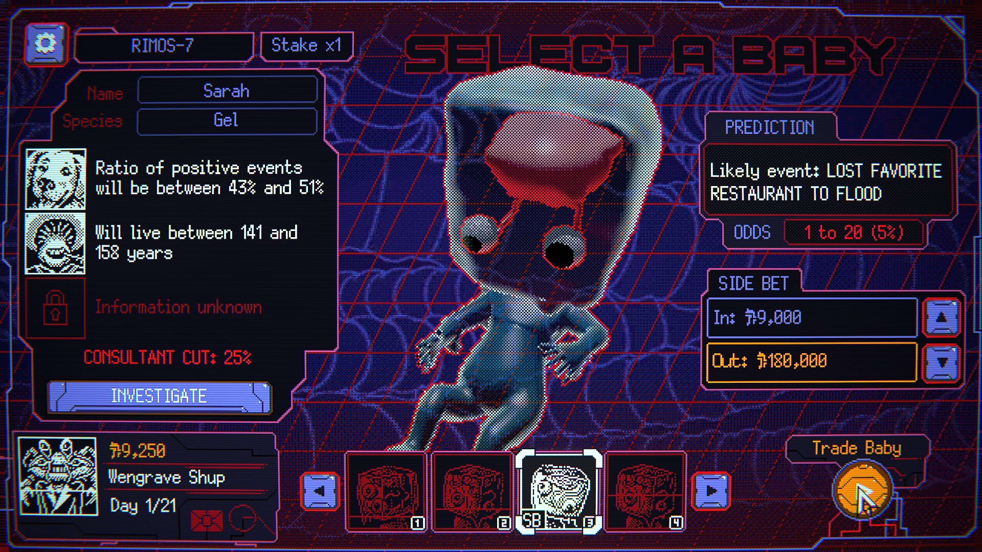 Screenshot for Space Warlord Baby Trading Simulator