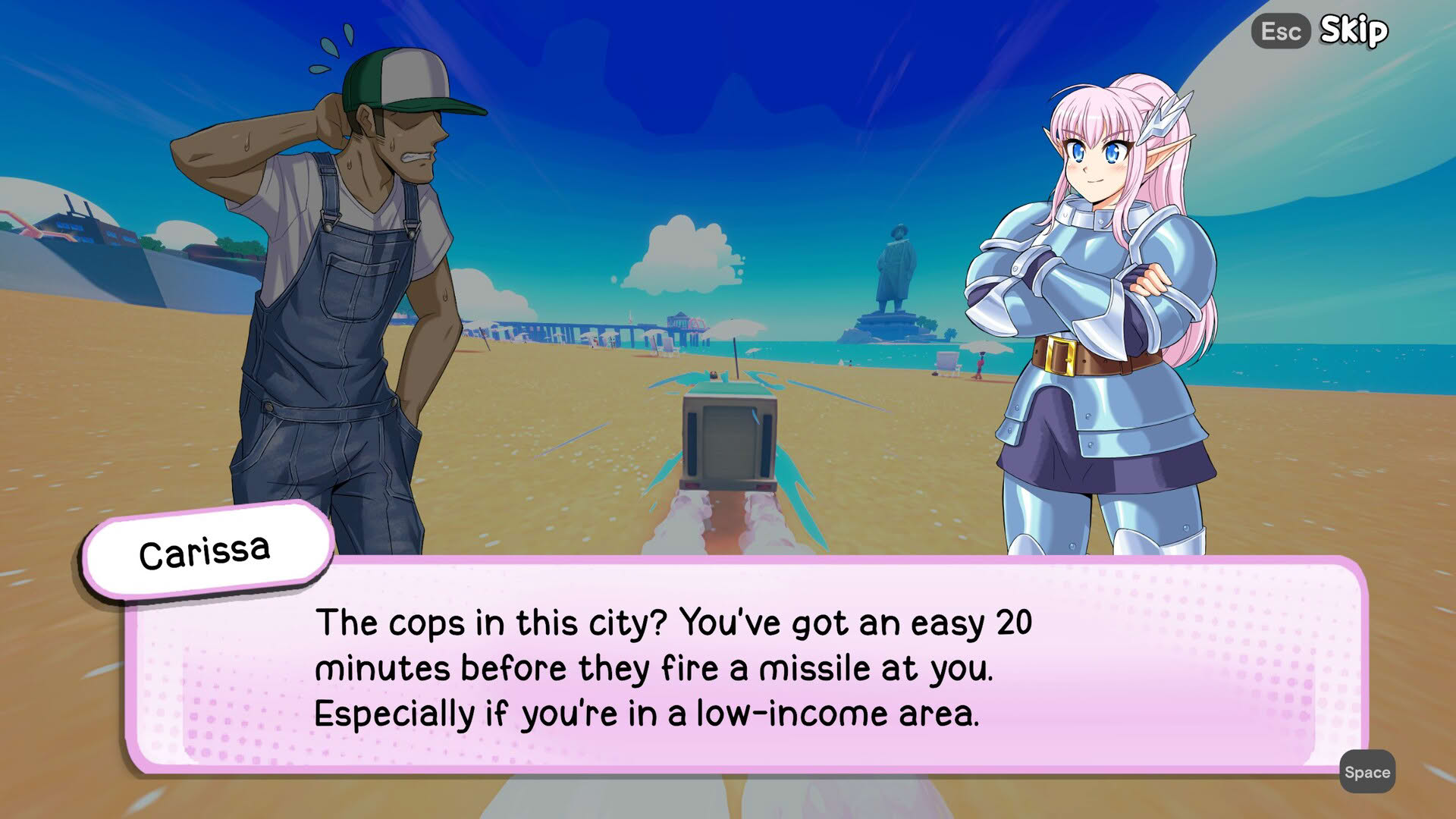Screenshot for Truck-Kun Is Supporting Me From Another World?!