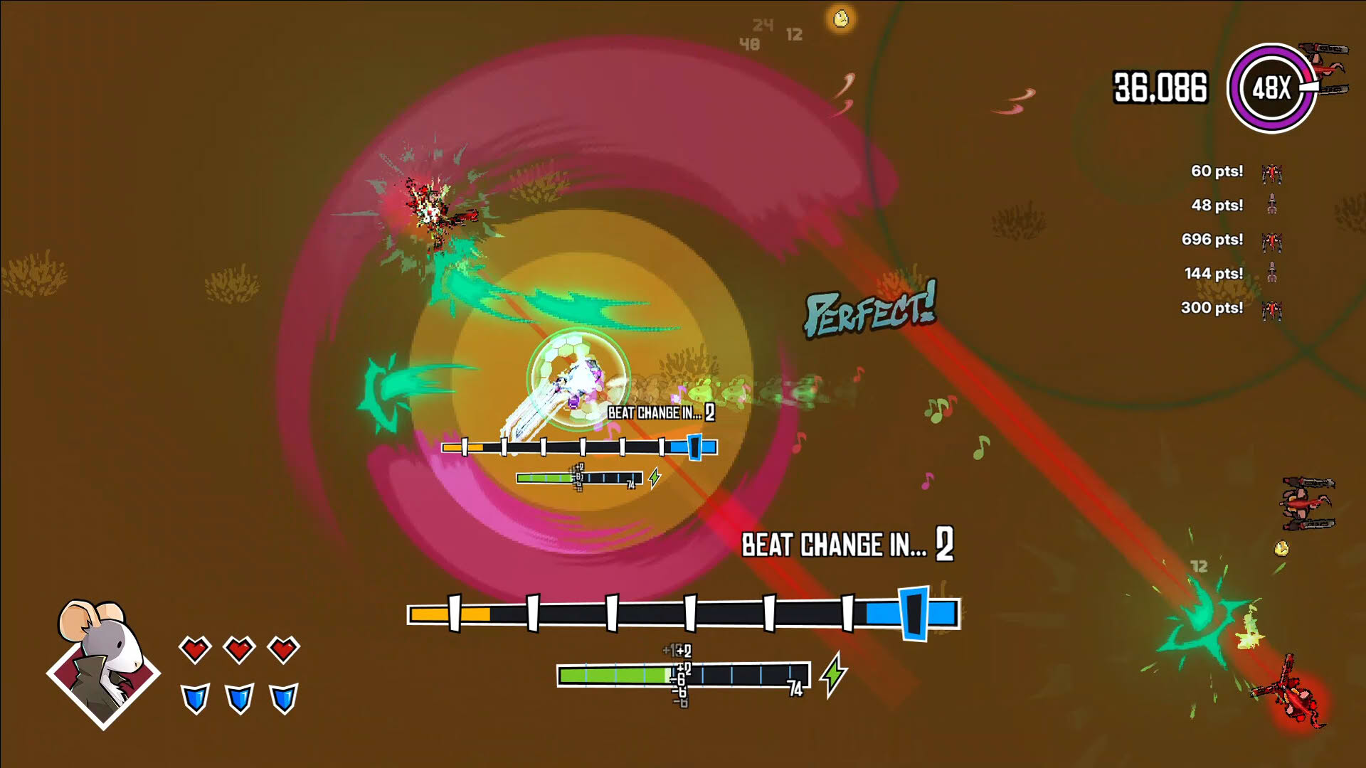 Screenshot for Rhythm Rat Rampage