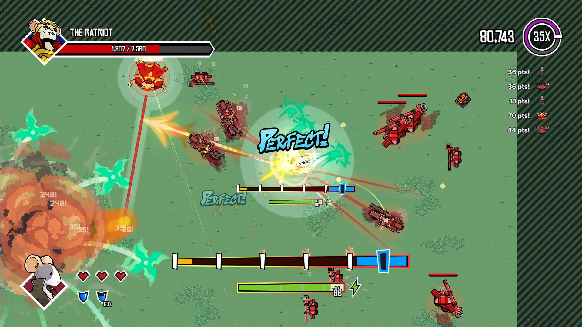 Screenshot for Rhythm Rat Rampage