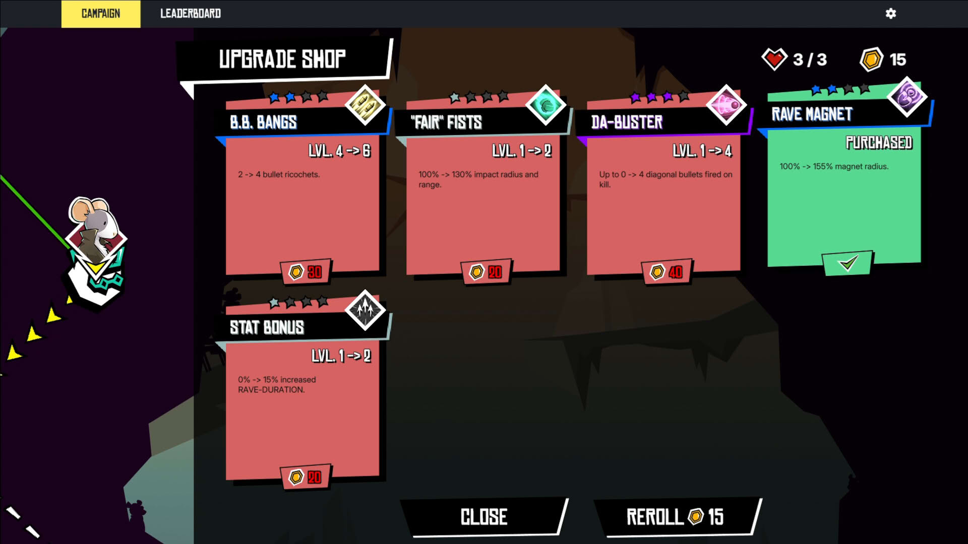 Screenshot for Rhythm Rat Rampage