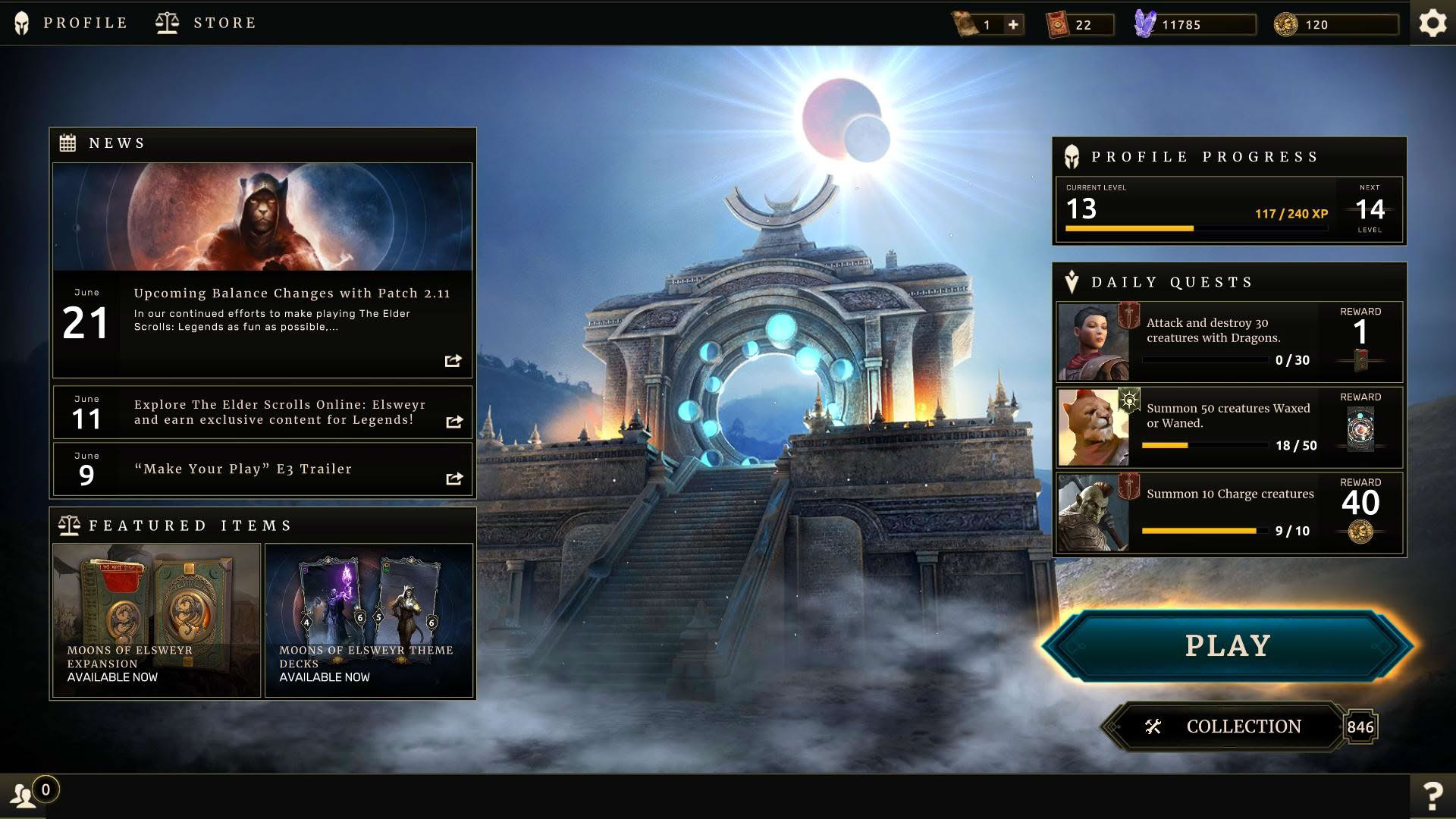 Screenshot for The Elder Scrolls: Legends