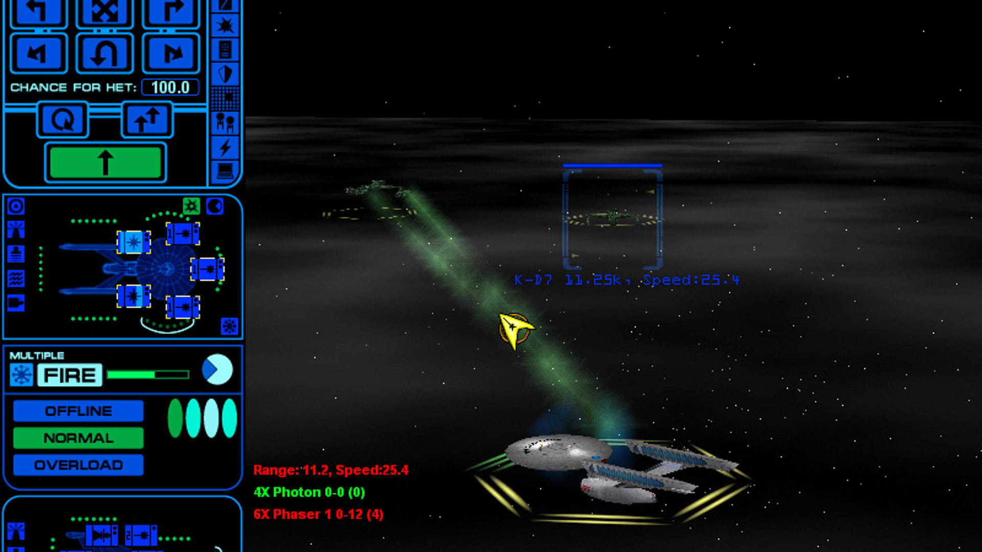 Screenshot for Star Trek: Starfleet Command