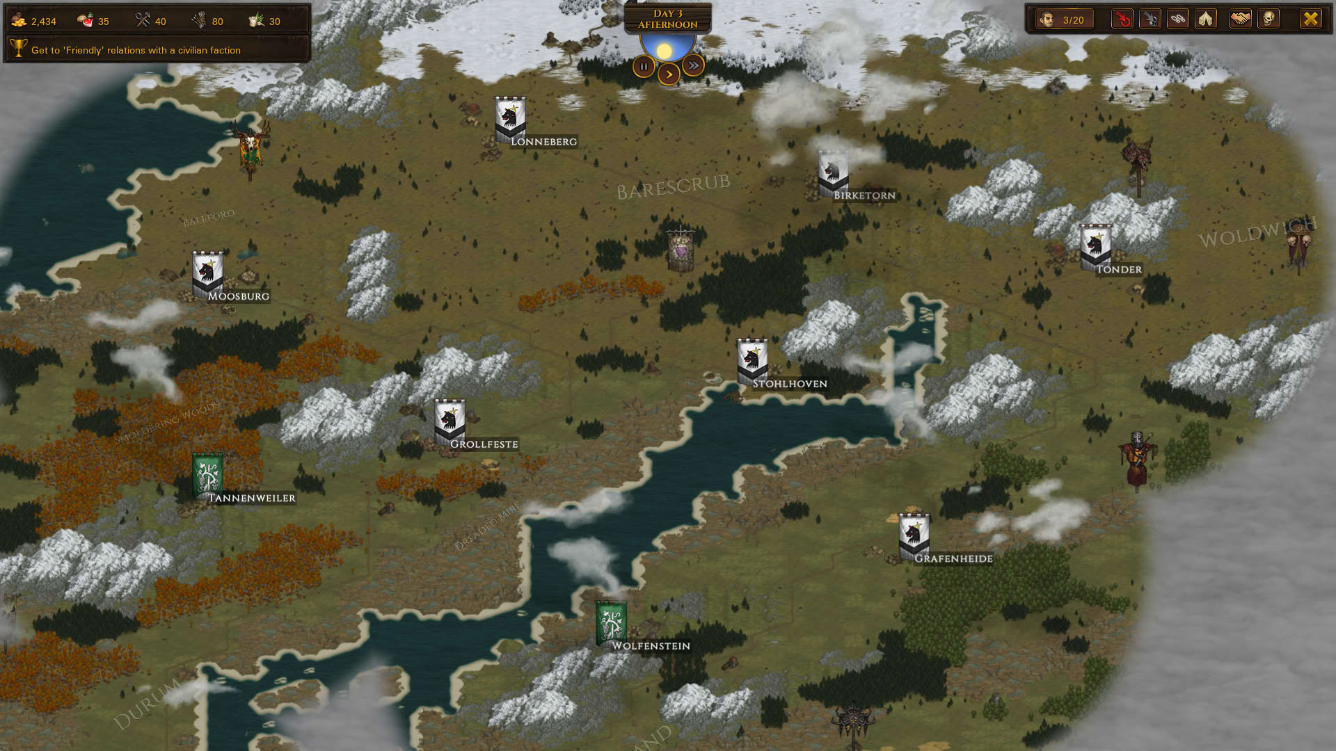 Screenshot for Battle Brothers