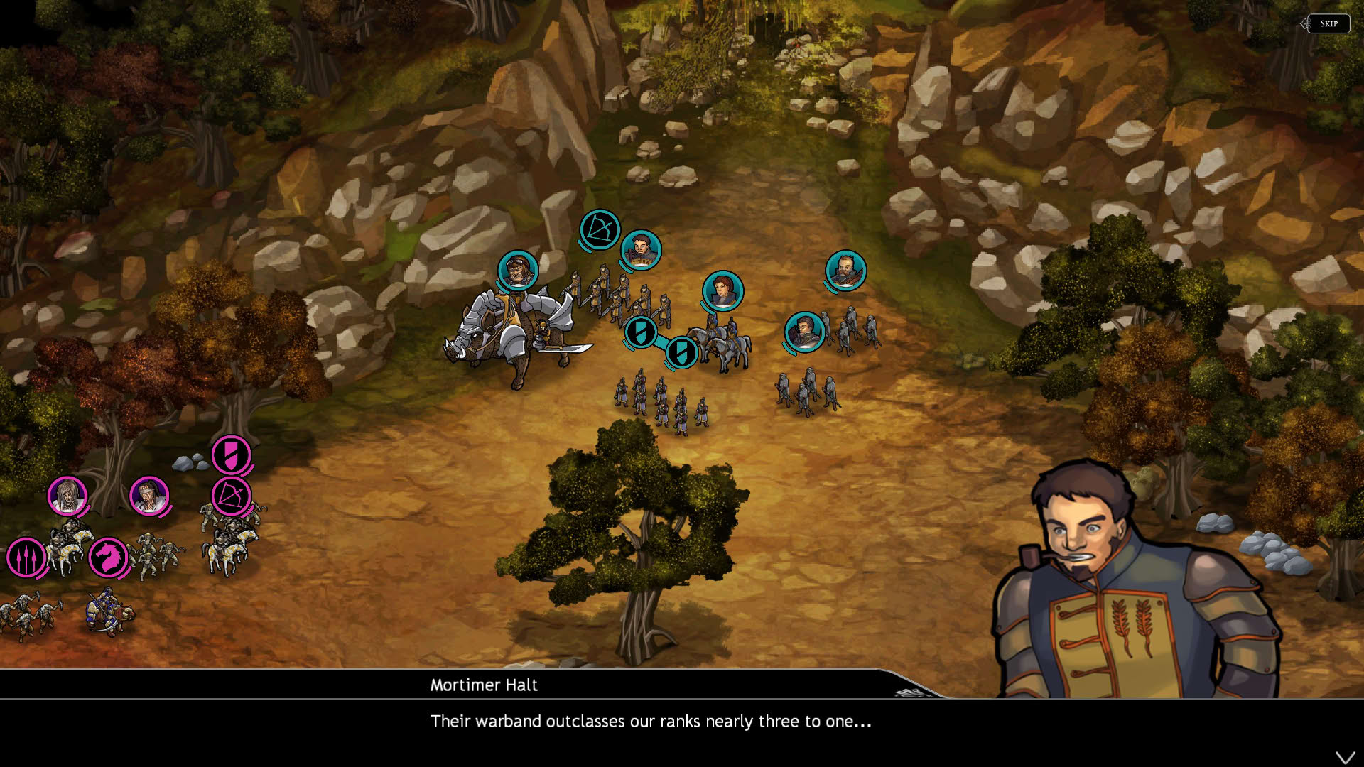 Screenshot for Ravenmark: Scourge of Estellion