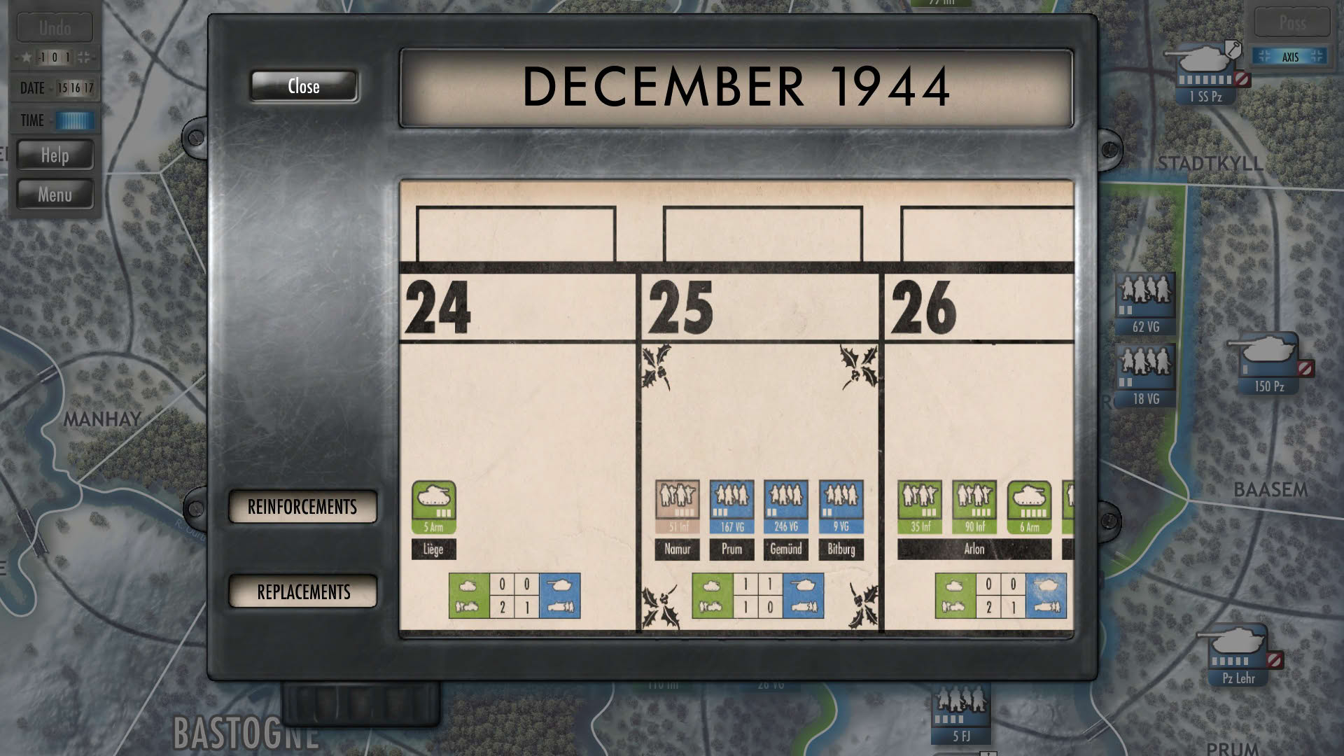 Screenshot for Battle of the Bulge
