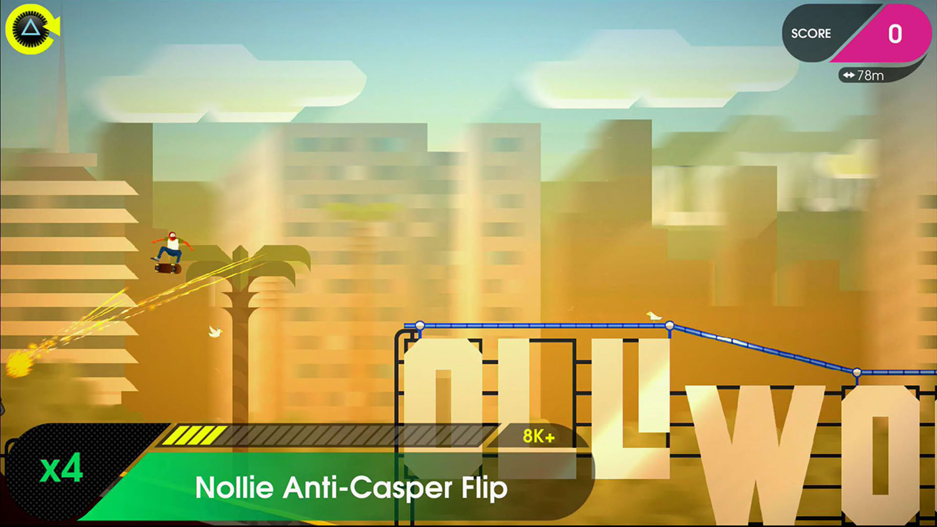 Screenshot for OlliOlli2: Welcome to Olliwood