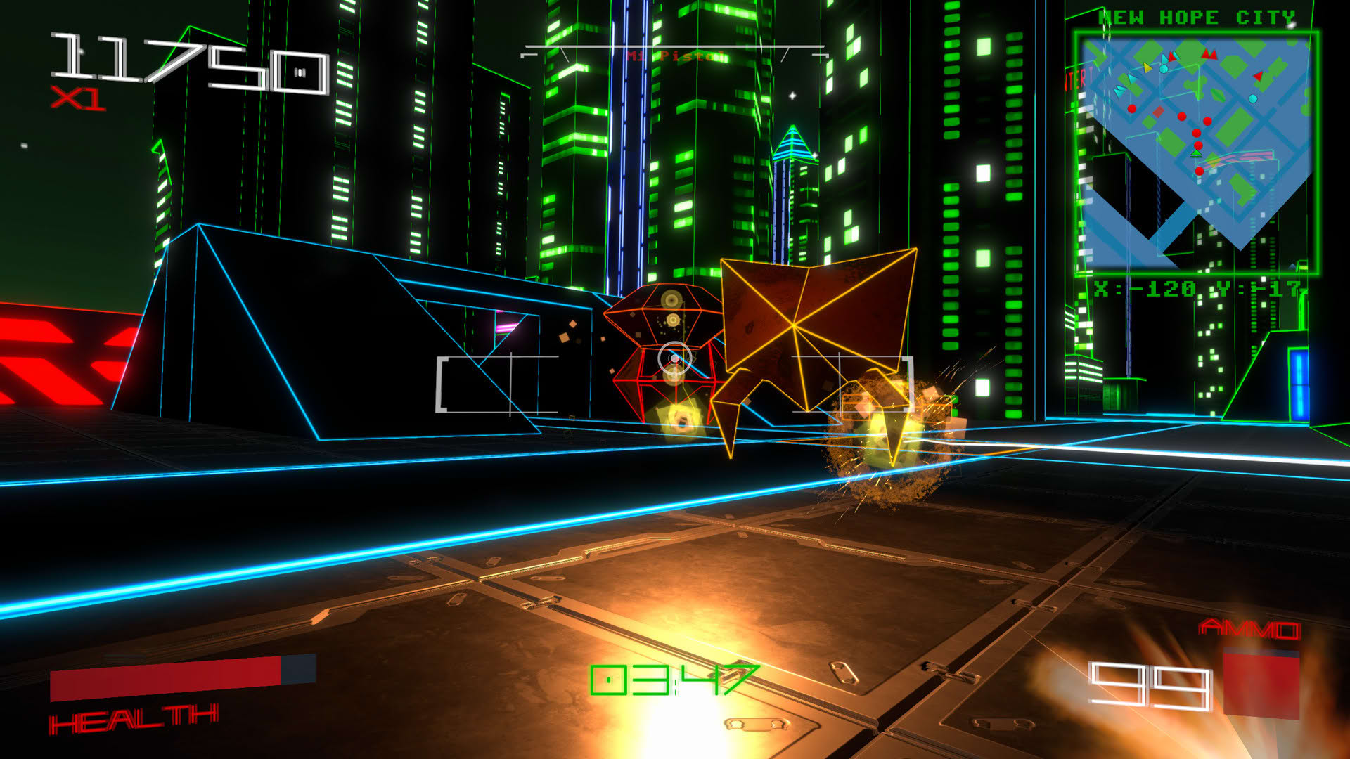 Screenshot for Vektor Wars