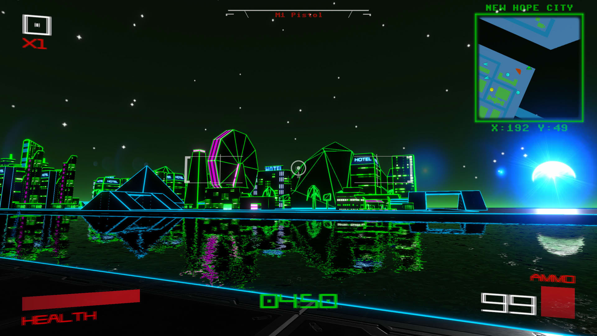 Screenshot for Vektor Wars