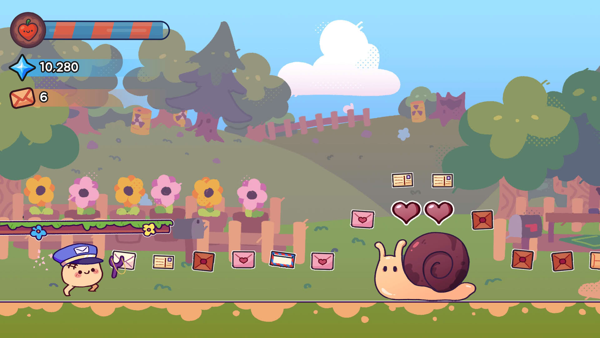 Screenshot for Turnip Boy Steals the Mail