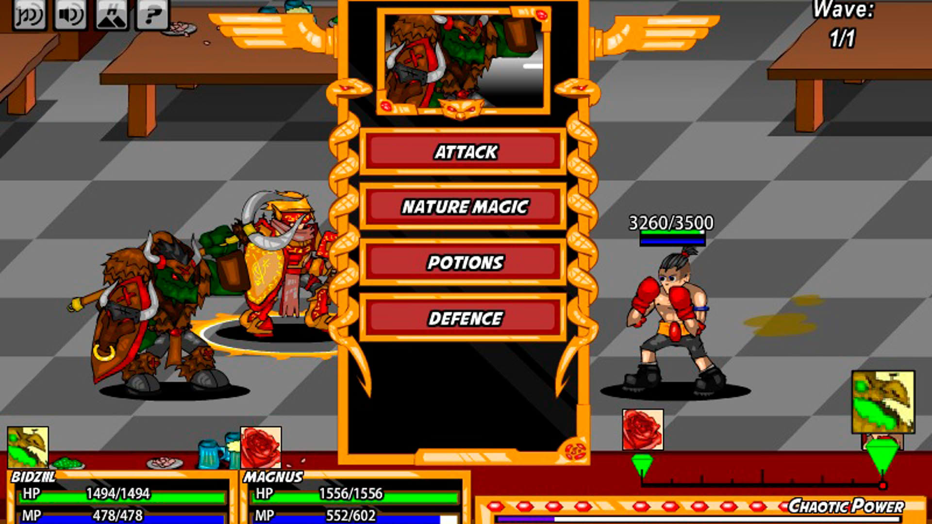 Screenshot for Champions of Chaos 2