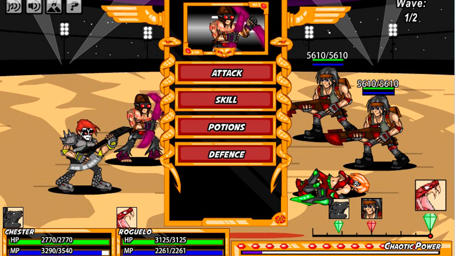 Screenshot for Champions of Chaos 2
