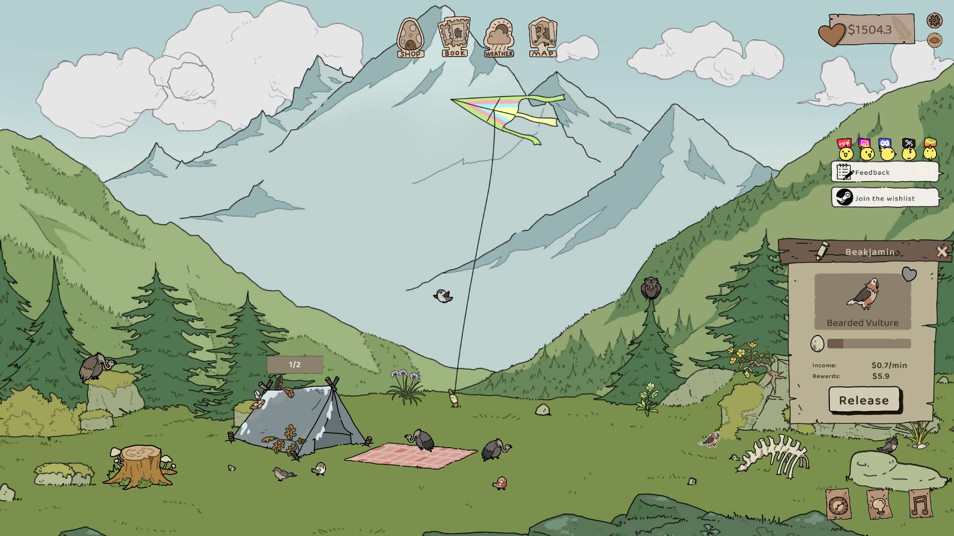 Screenshot for Feather Land