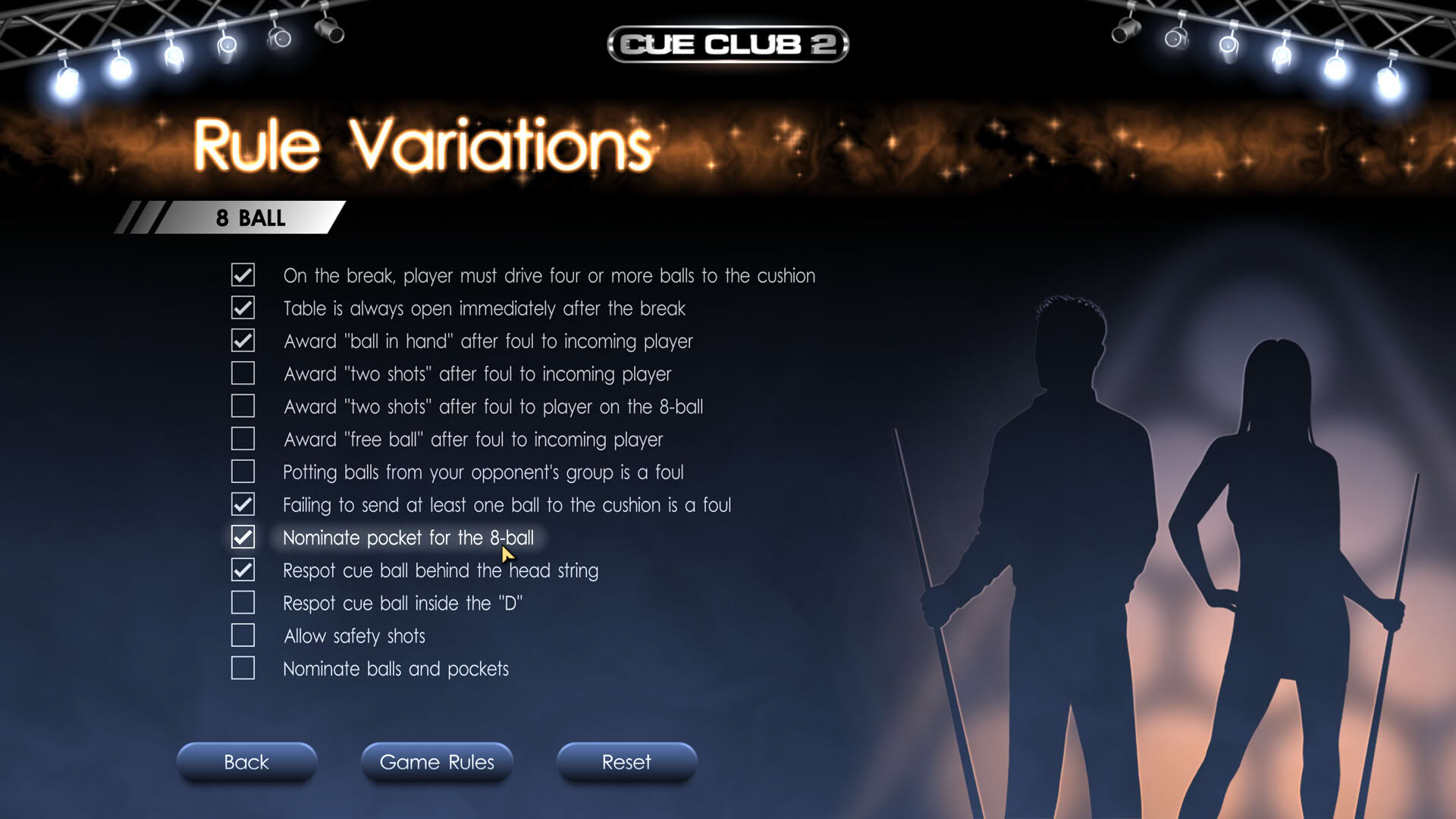 Screenshot for Cue Club 2