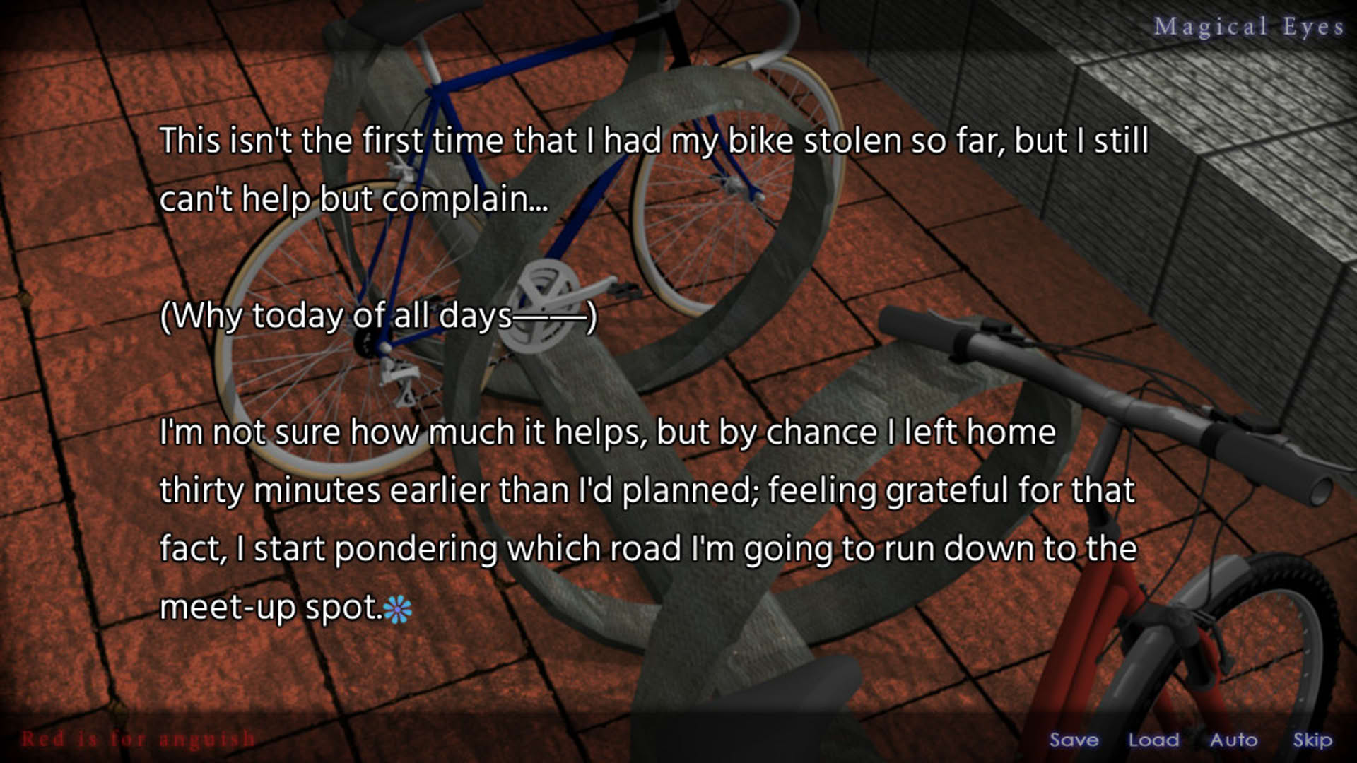 Screenshot for Magical Eyes: Red is for Anguish