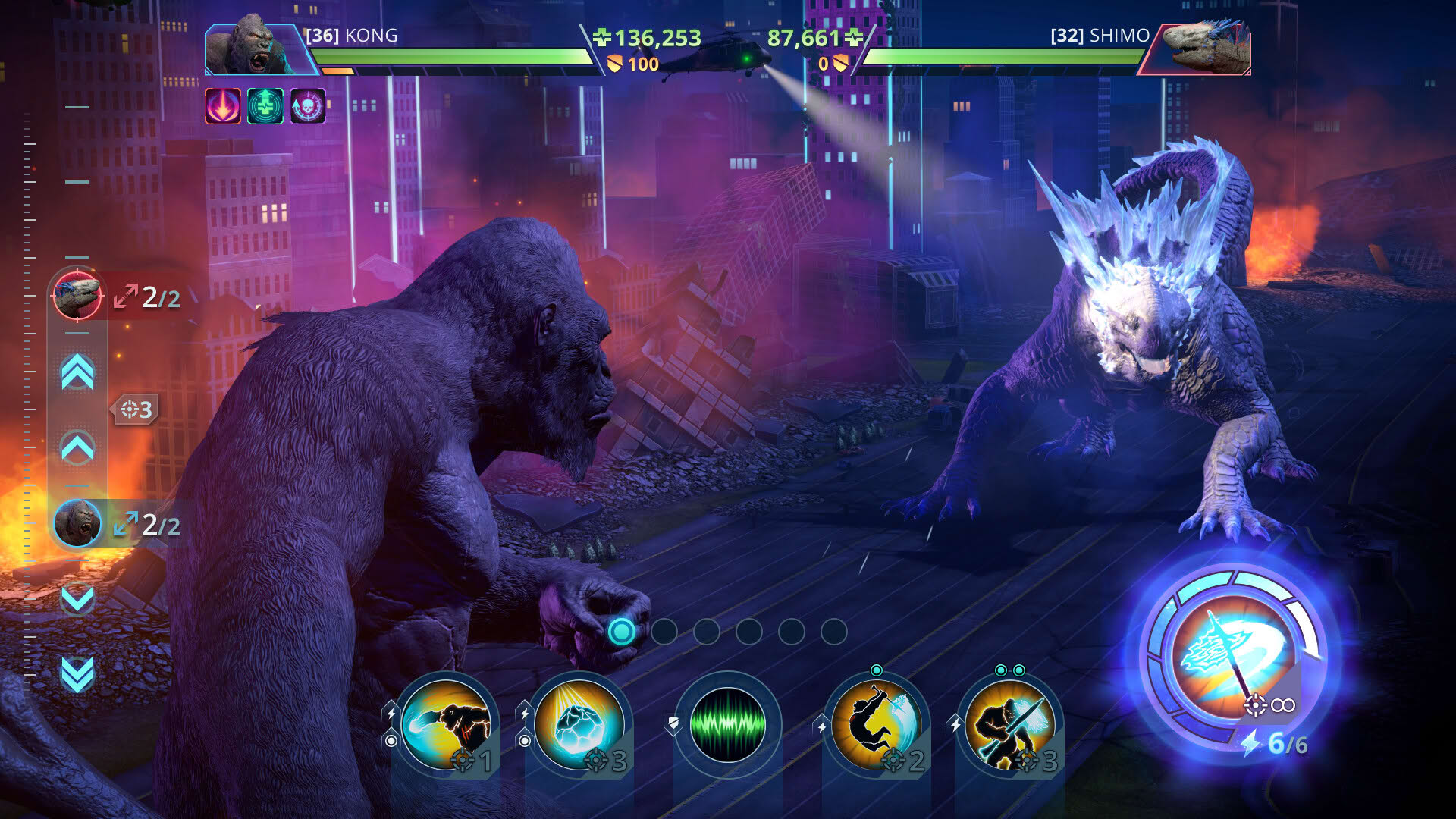 Screenshot for Godzilla x Kong: Titan Chasers