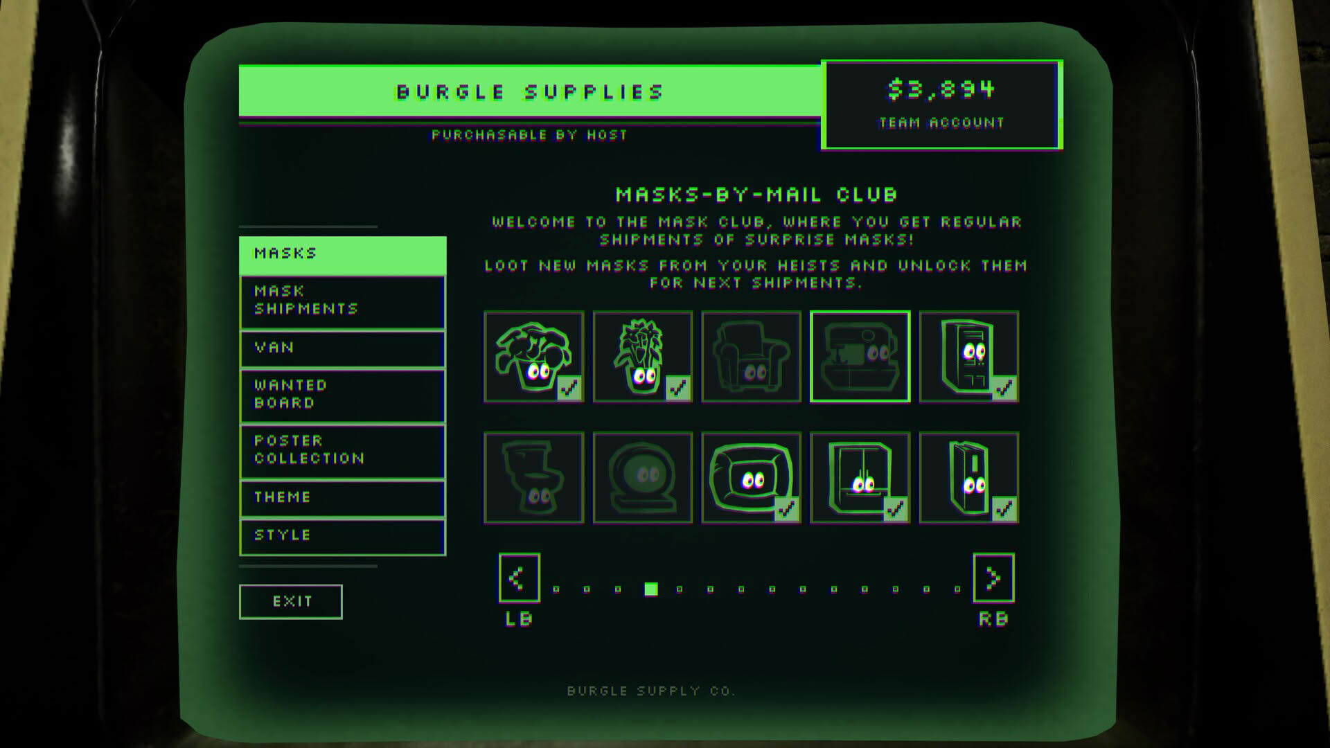 Screenshot for Burgle Supply Company