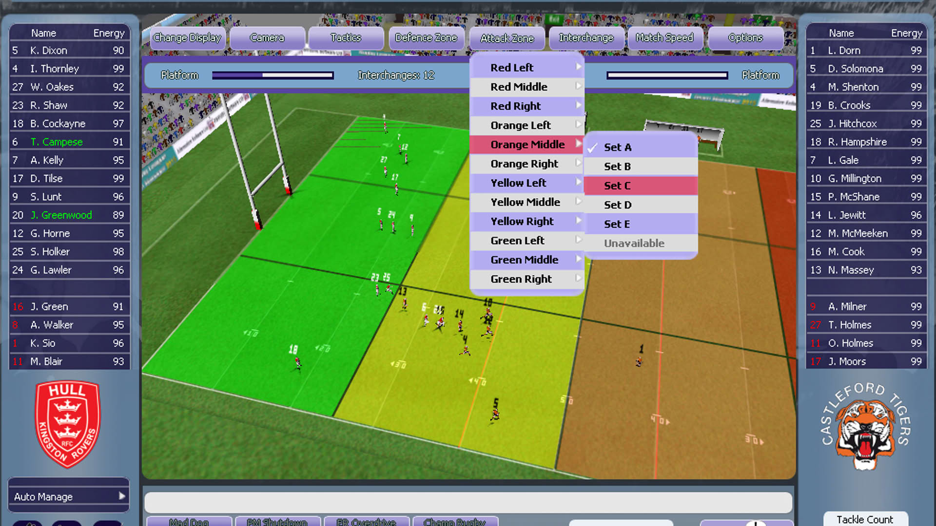 Screenshot for Rugby League Team Manager 2015