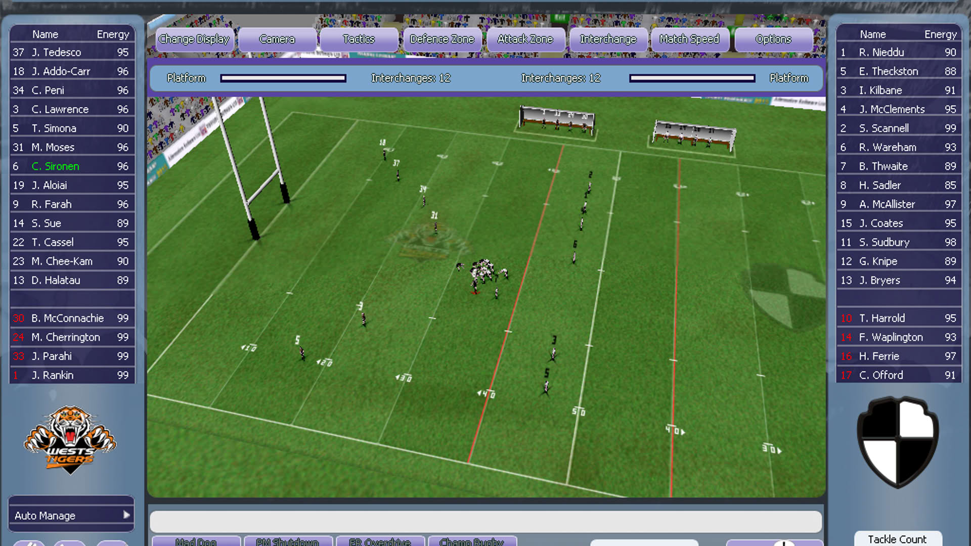 Screenshot for Rugby League Team Manager 2015