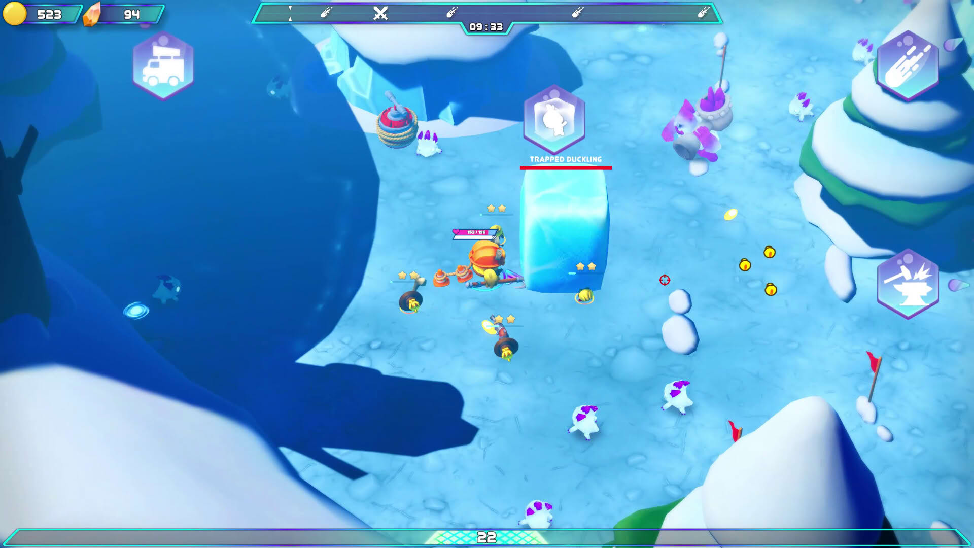 Screenshot for Dino-Ducks Mayhem