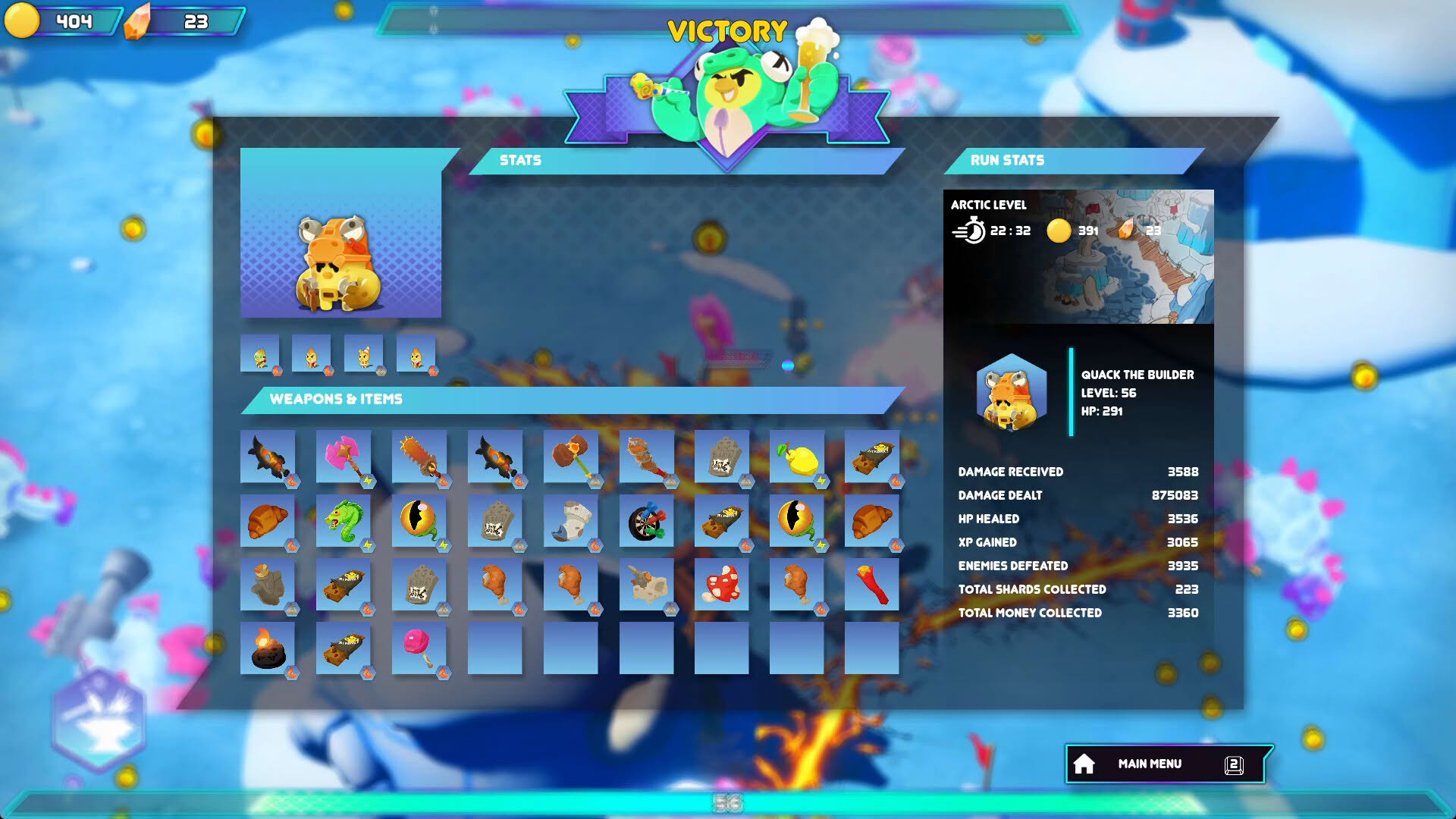 Screenshot for Dino-Ducks Mayhem
