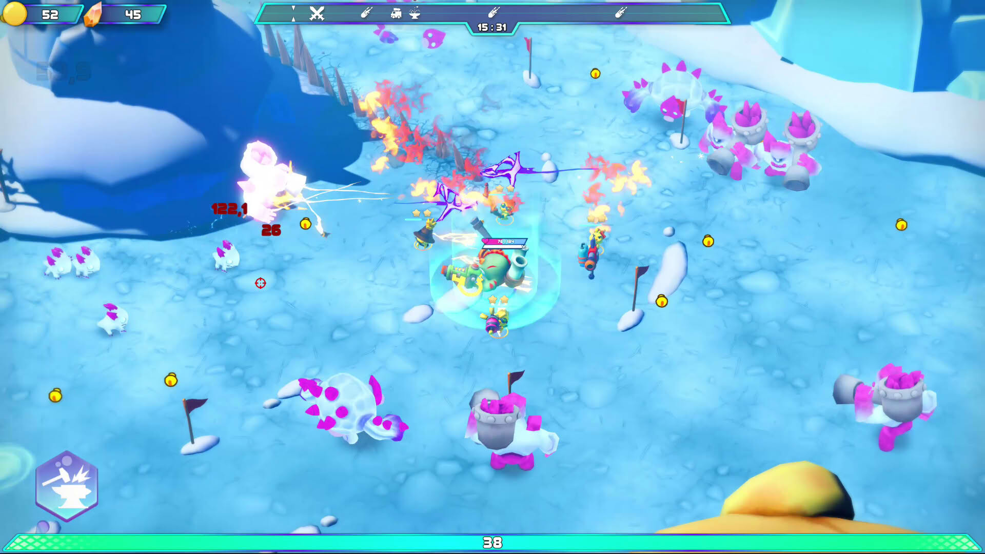 Screenshot for Dino-Ducks Mayhem