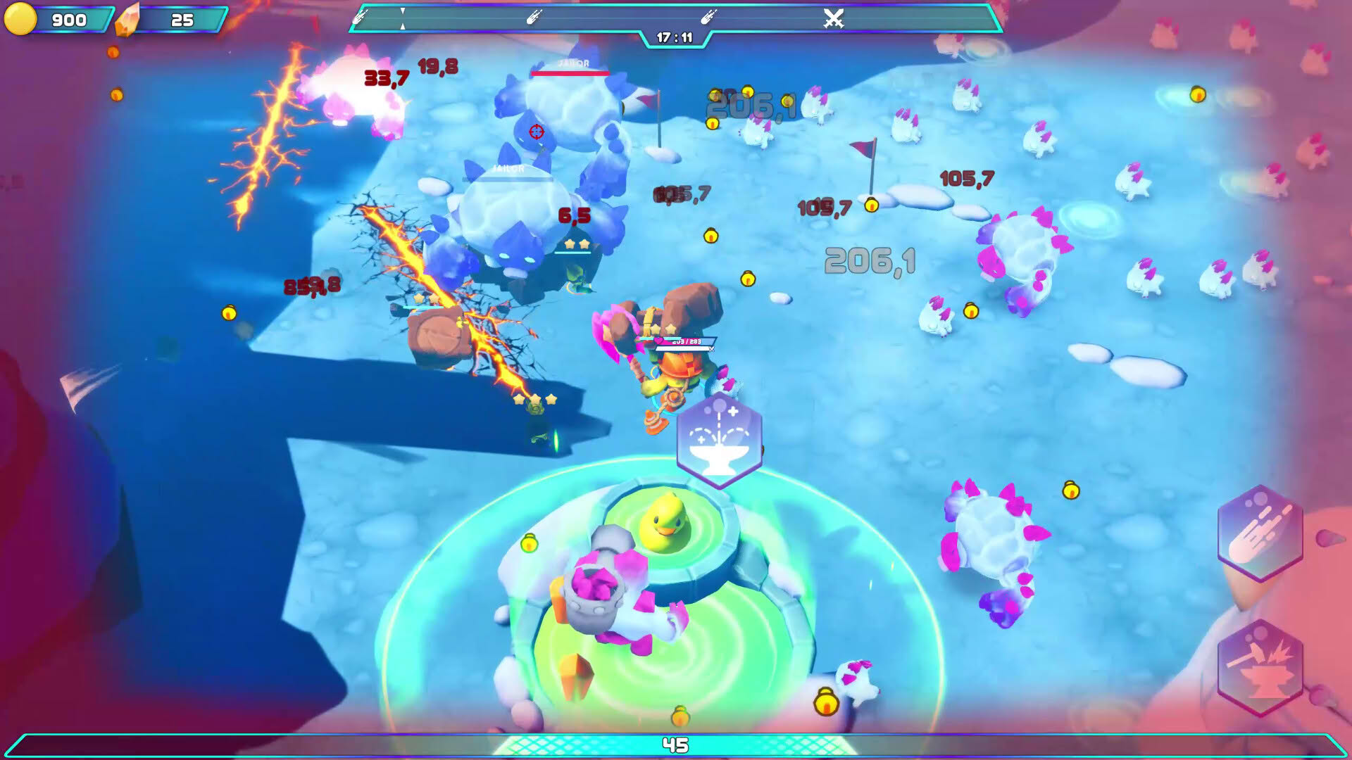 Screenshot for Dino-Ducks Mayhem