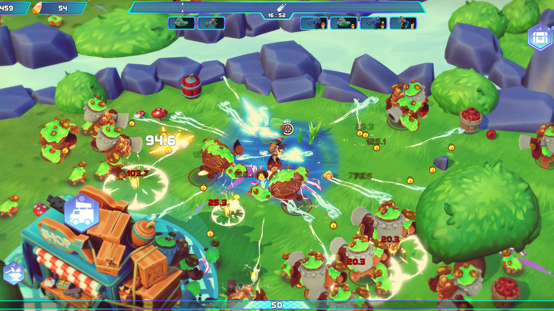 Screenshot for Dino-Ducks Mayhem