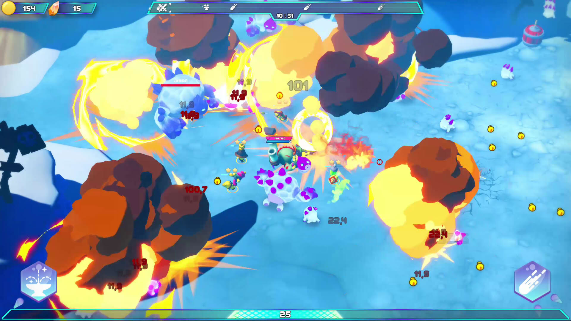 Screenshot for Dino-Ducks Mayhem