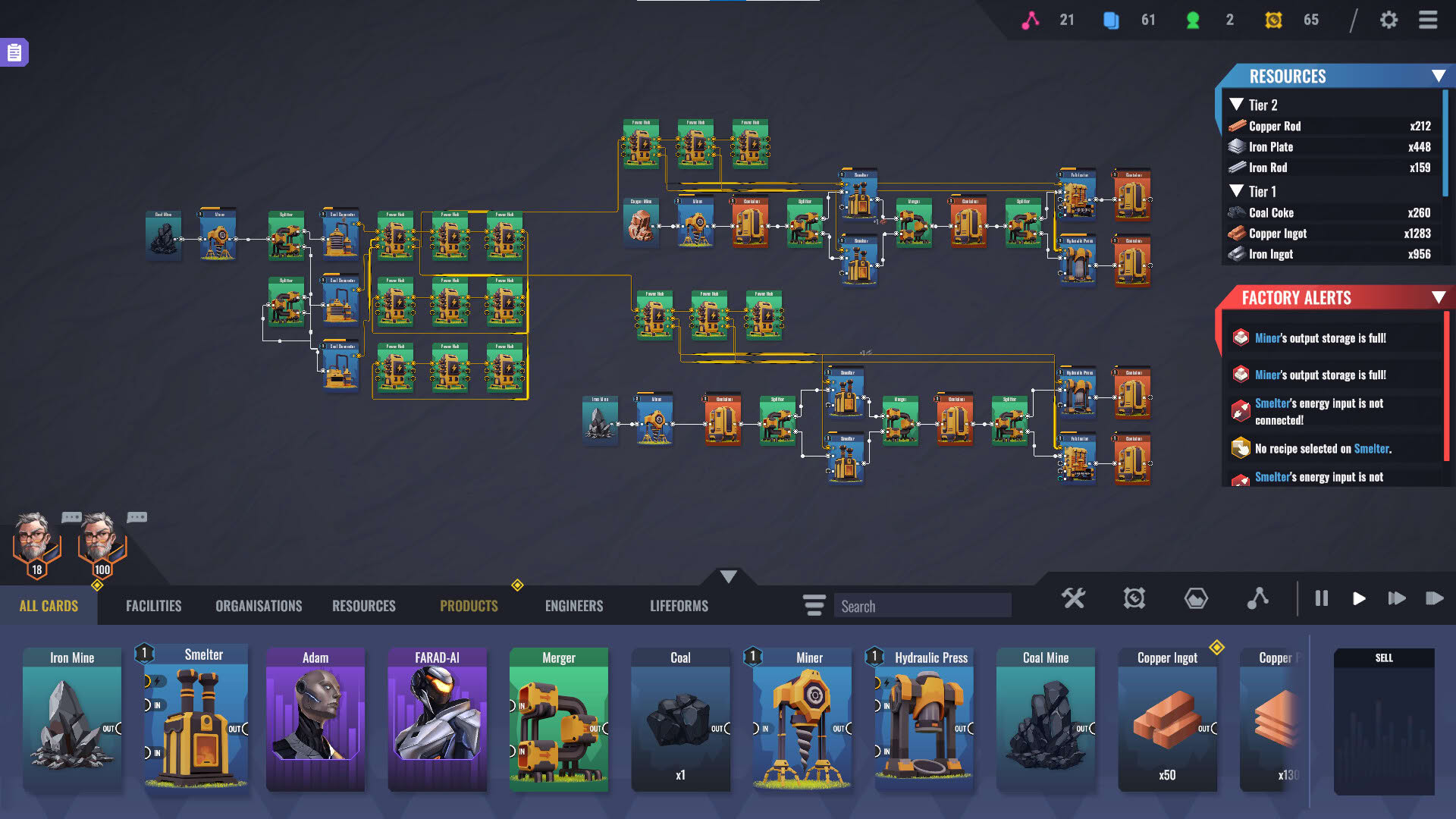 Screenshot for Factory Planner