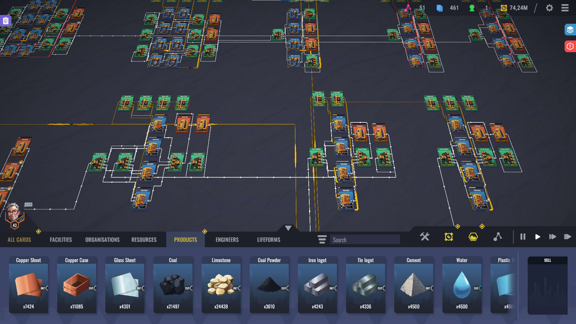 Screenshot for Factory Planner