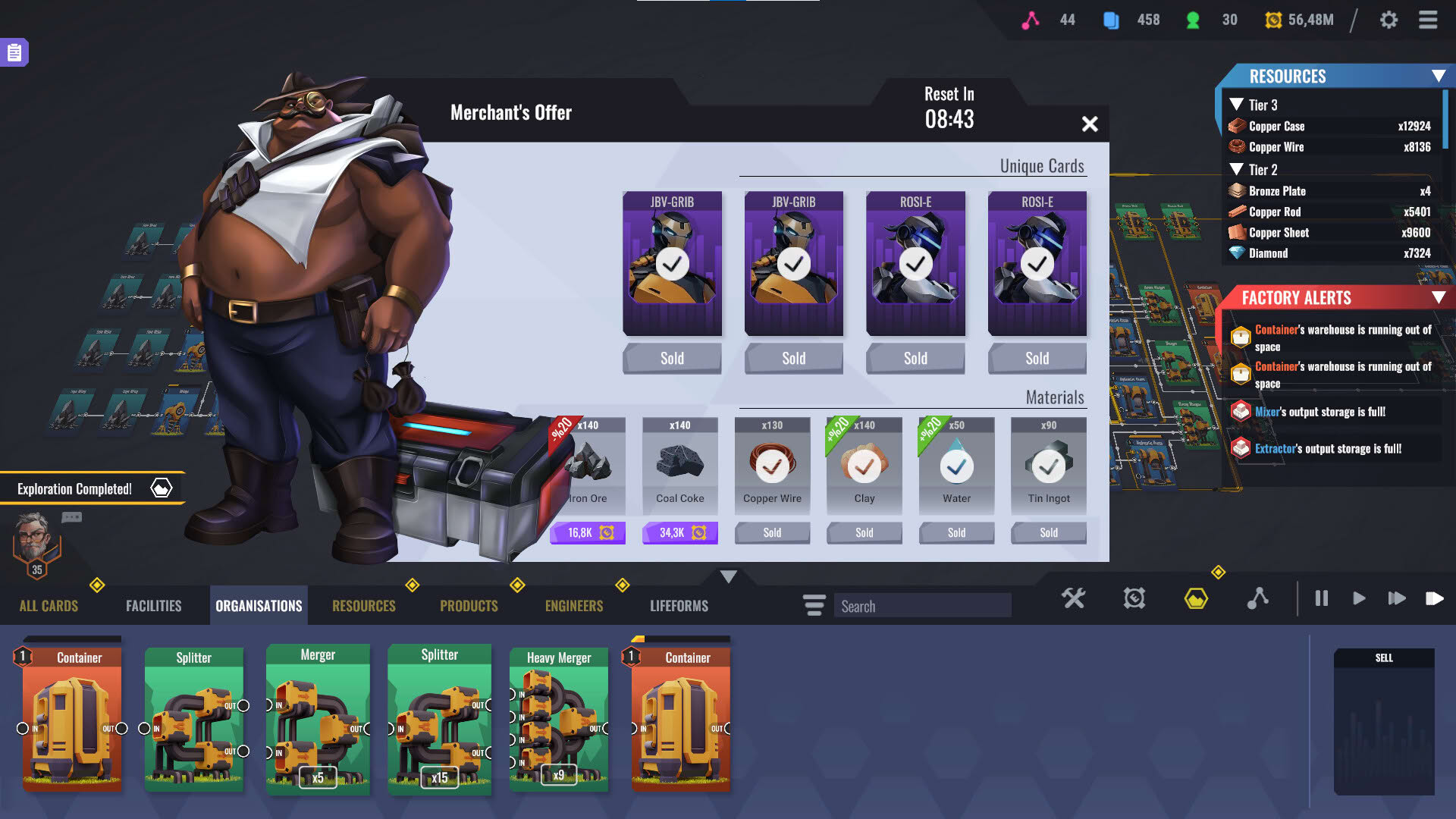 Screenshot for Factory Planner