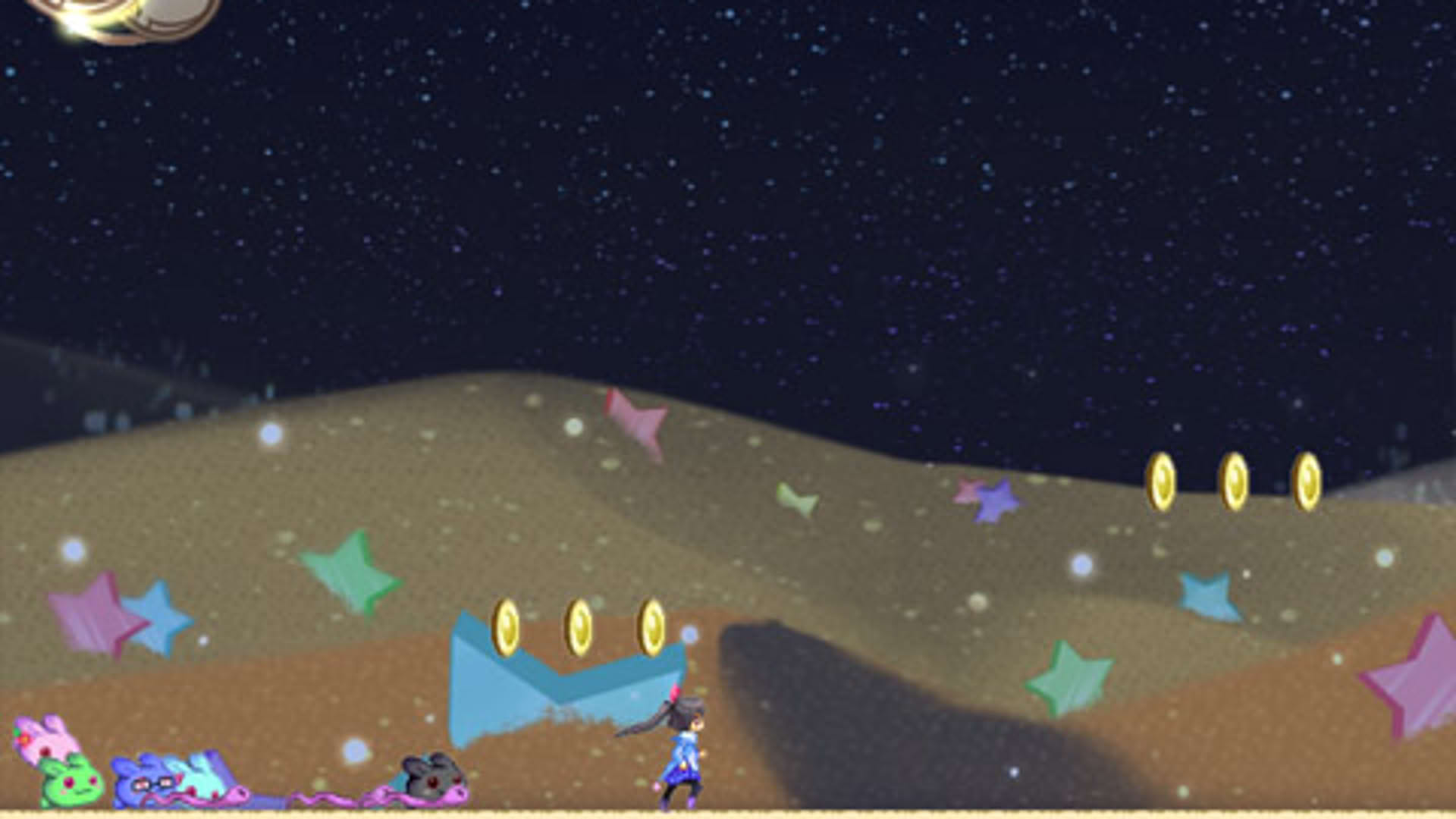 Screenshot for Tobari and the Night of the Curious Moon