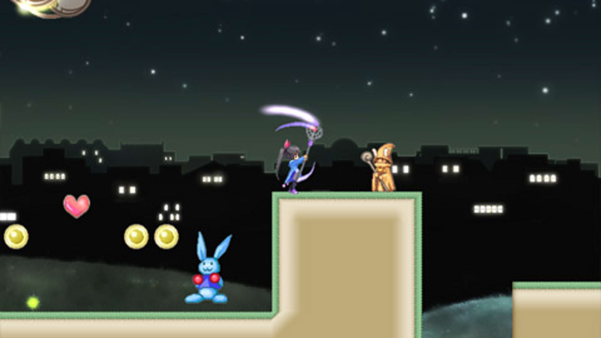 Screenshot for Tobari and the Night of the Curious Moon