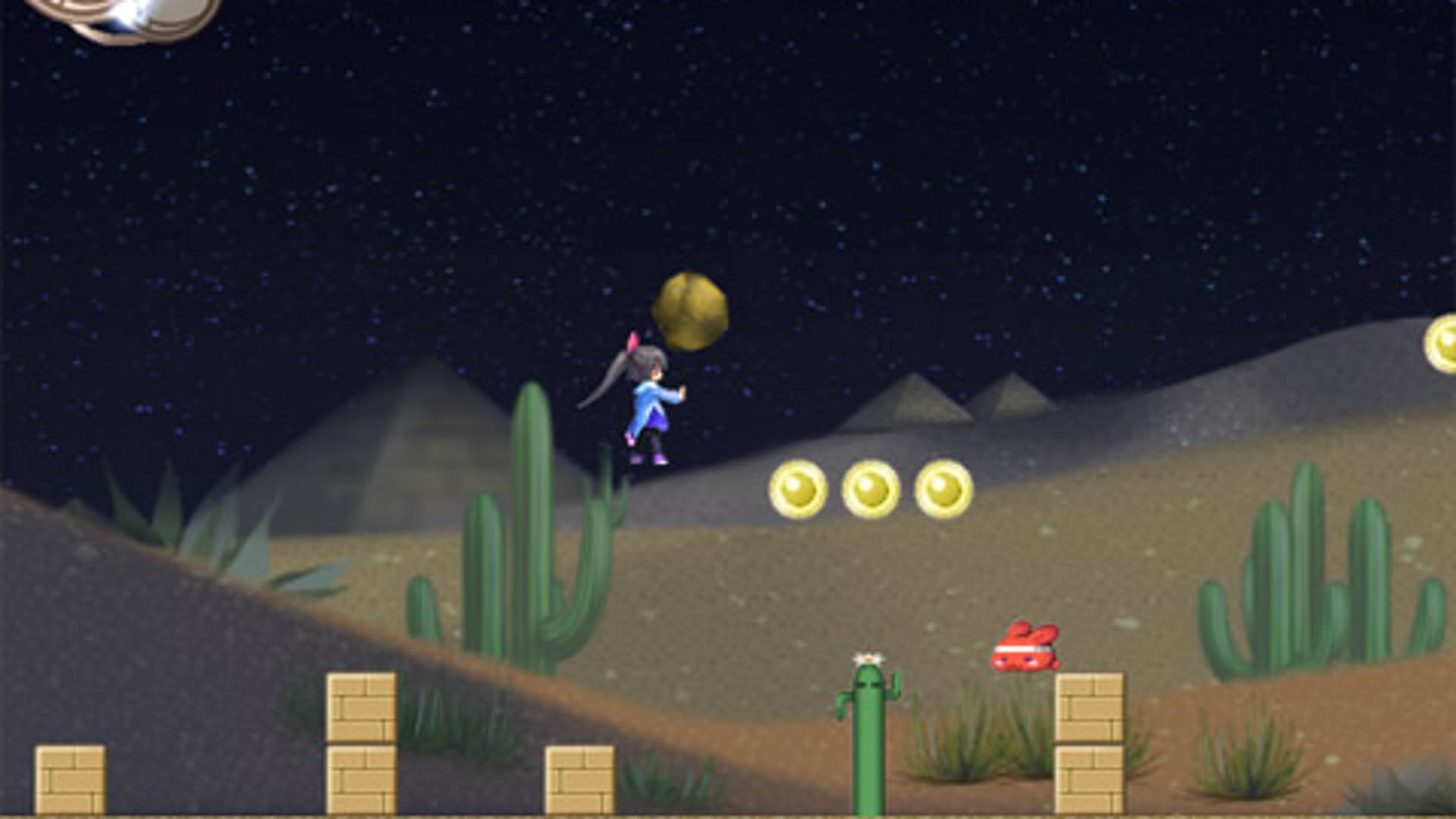 Screenshot for Tobari and the Night of the Curious Moon