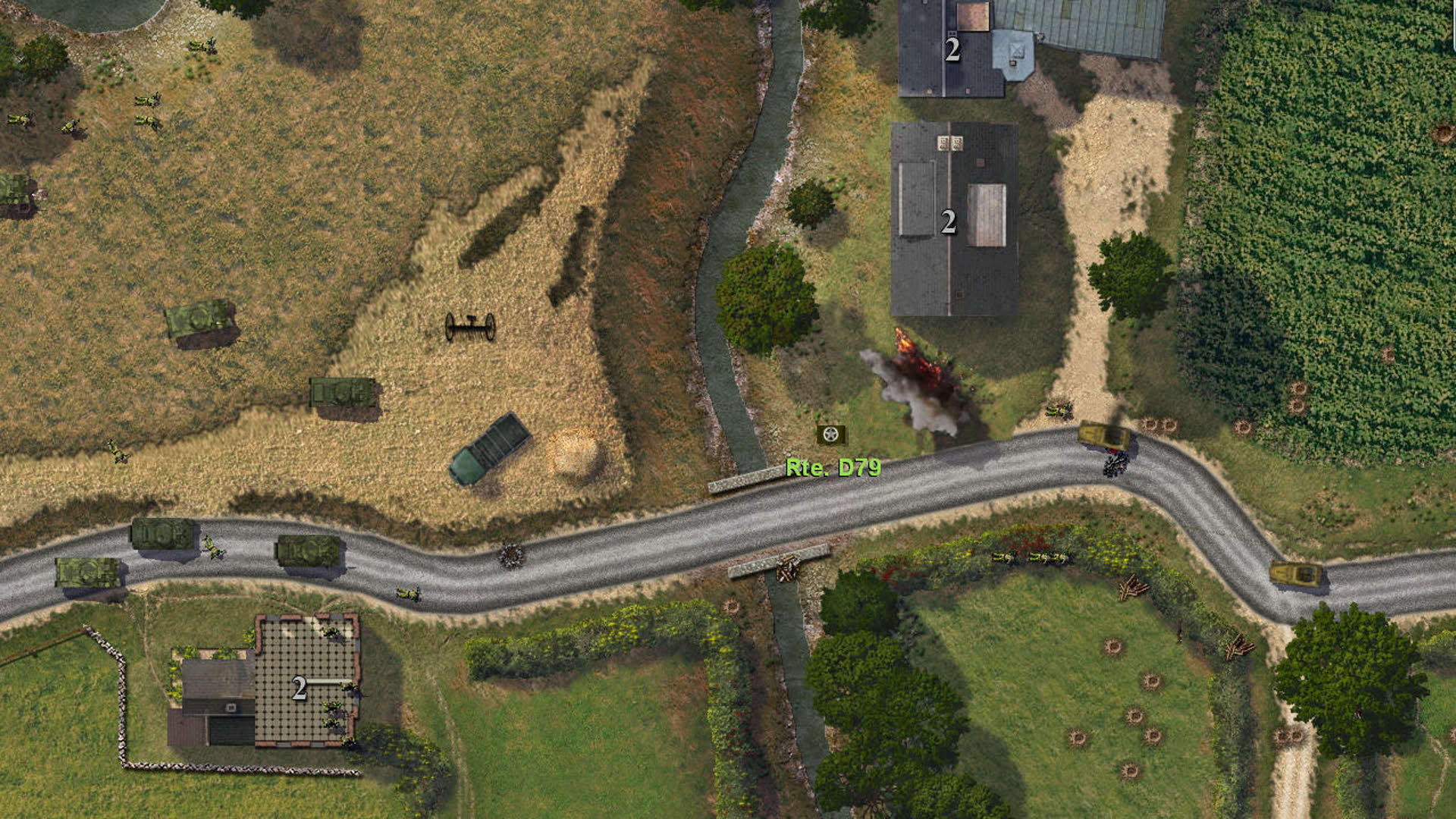 Screenshot for Close Combat : Panthers in the Fog