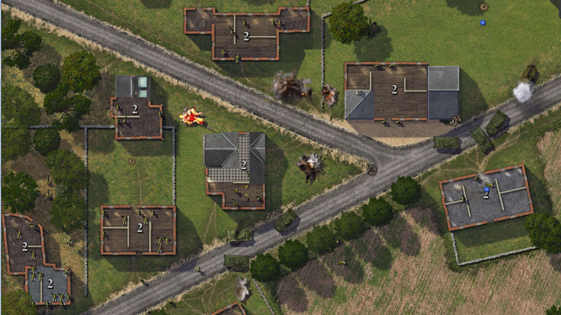 Screenshot for Close Combat : Panthers in the Fog
