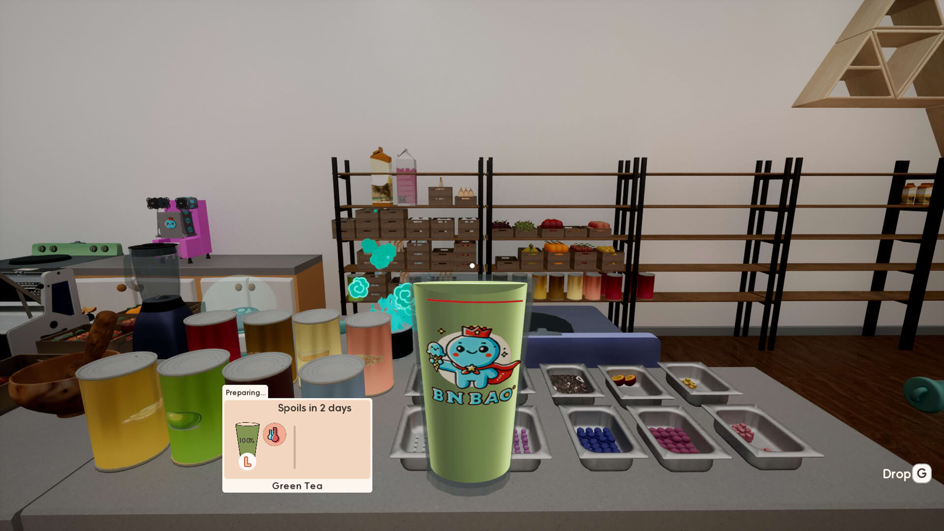 Screenshot for Boba Cafe Simulator