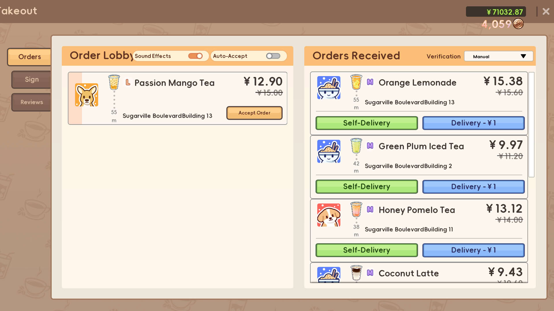 Screenshot for Boba Cafe Simulator