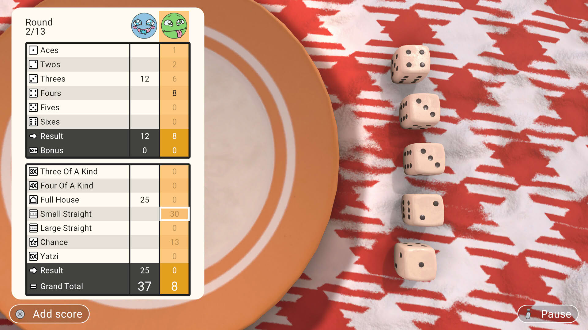Screenshot for Yatzi 2
