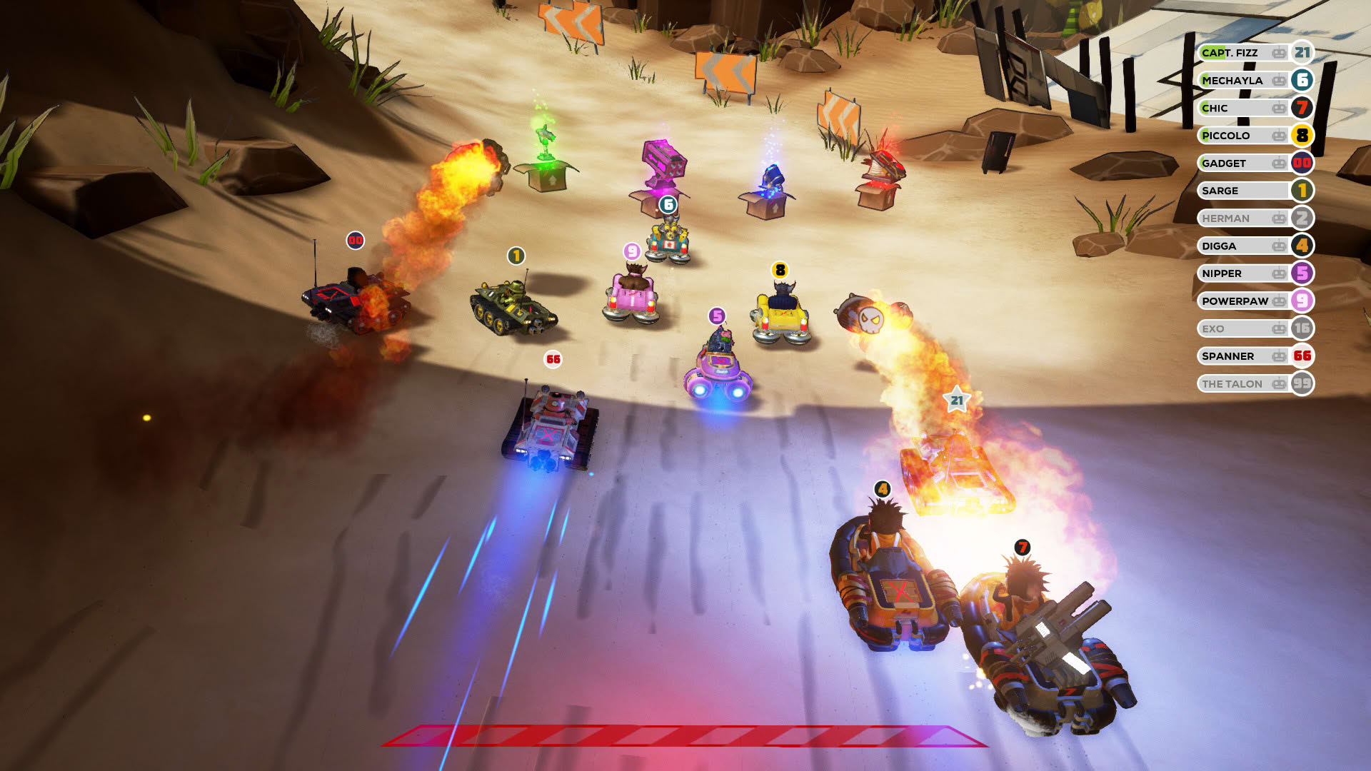 Screenshot for Obliteracers