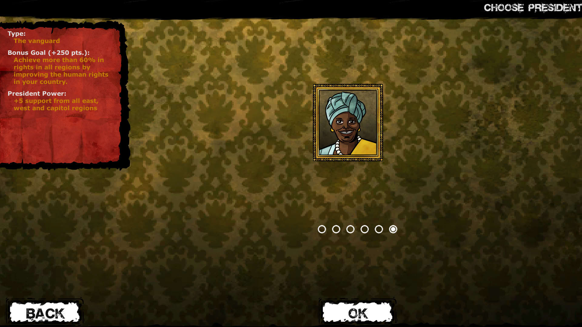 Screenshot for President for a Day - Corruption